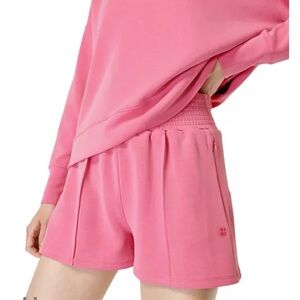 Sweaty Betty Summer Sand Wash Shorts Pink Size Small Softstreme Shorts Colorful
